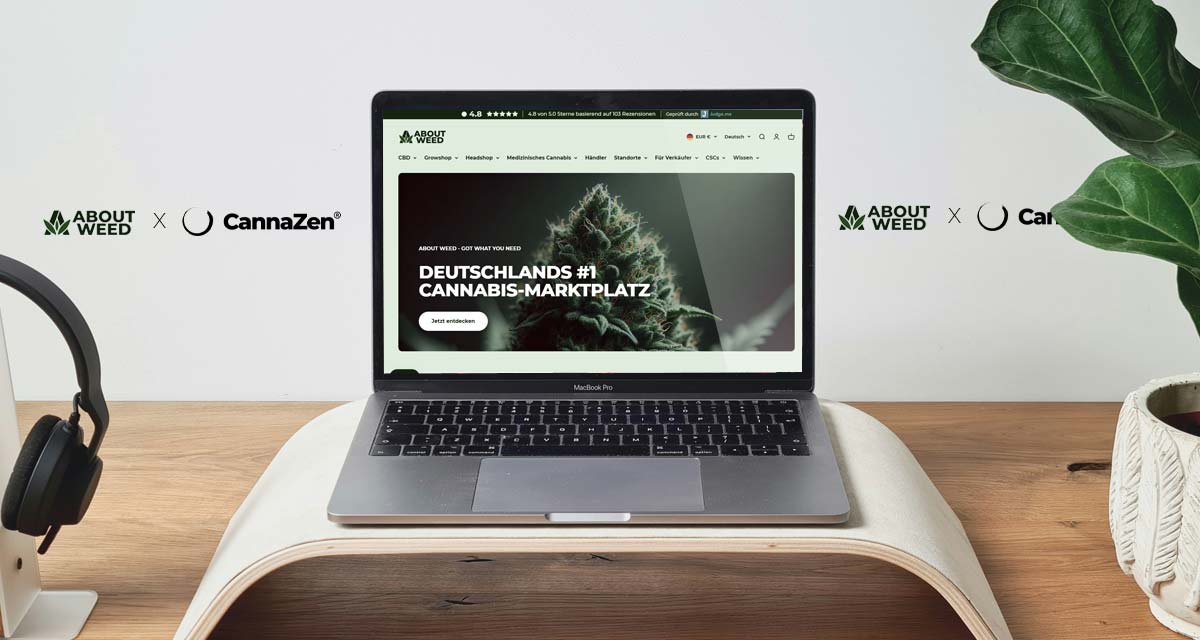 CannaZen x AboutWeed.com „die Empfehlung für medizinisches Cannabis“