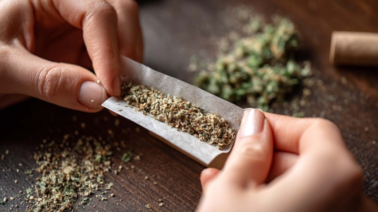 Rose Joint drehen: Sorte, Wirkung, THC & Anleitung