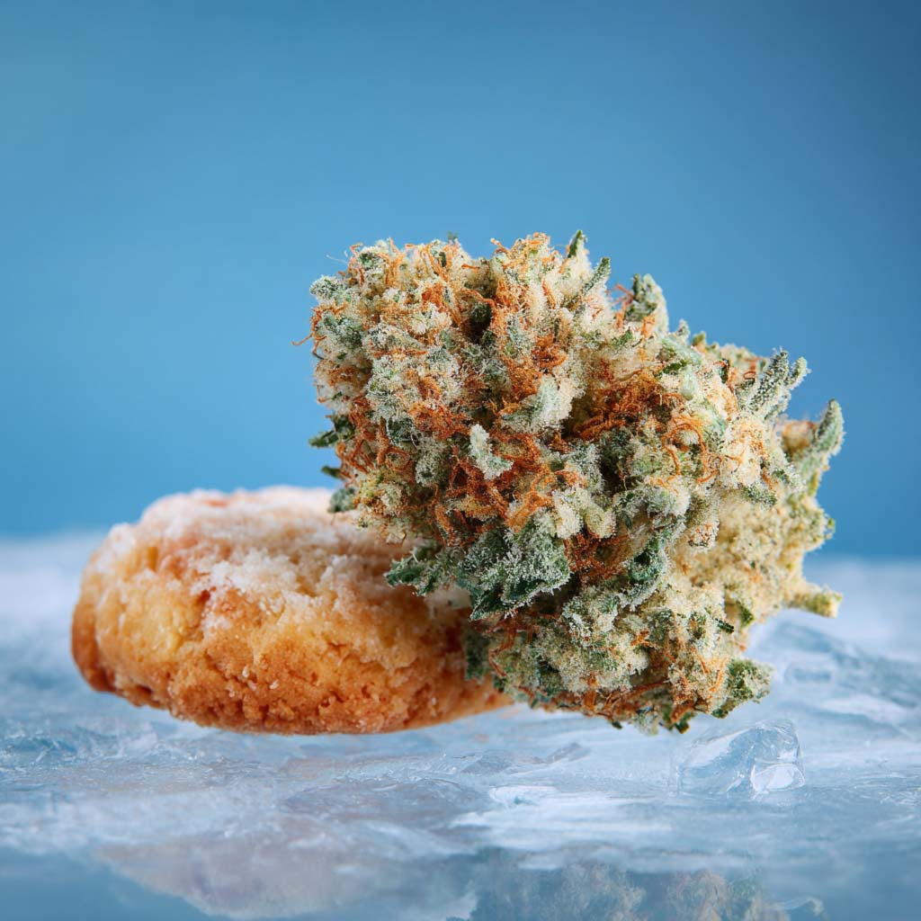 Cannazen Shop Cannabis Weed Sorte Aroma Geschmack Keks Cookie Winter Frozen Minze