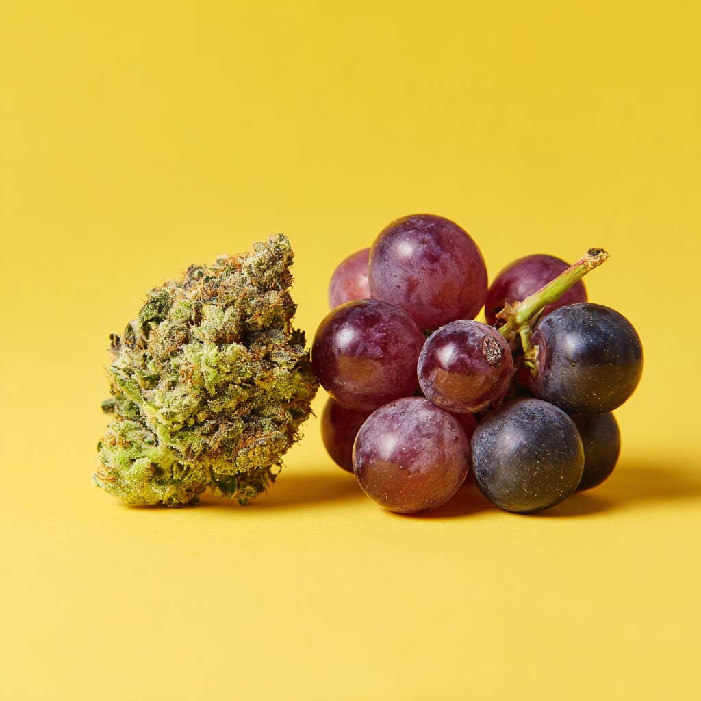Cannazen Shop Cannabis Weed Sorte Aroma Geschmack Weintrauben Grapes Erfrischend Suss
