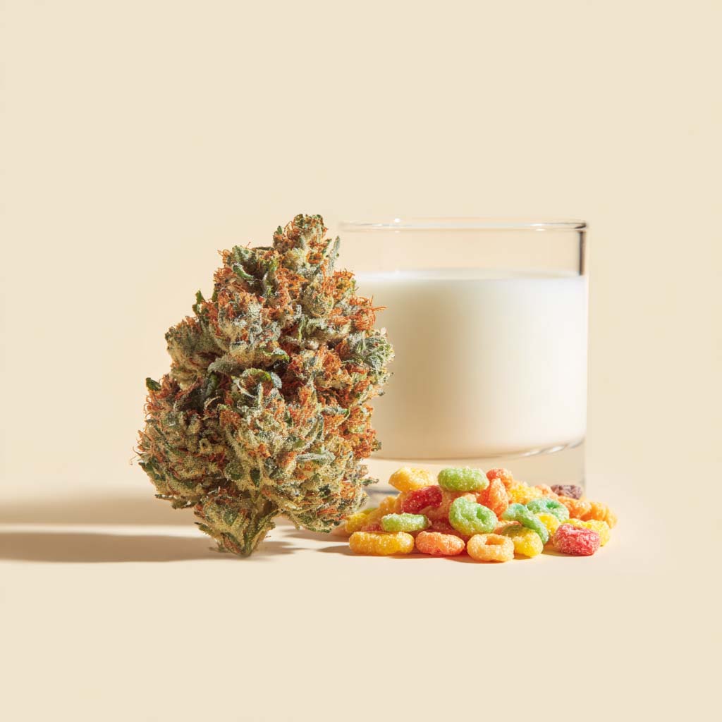 Cannazen Shop Cannabis Weed Sorte Aroma Geschmack Zerialien Milch Musli Frustueuck