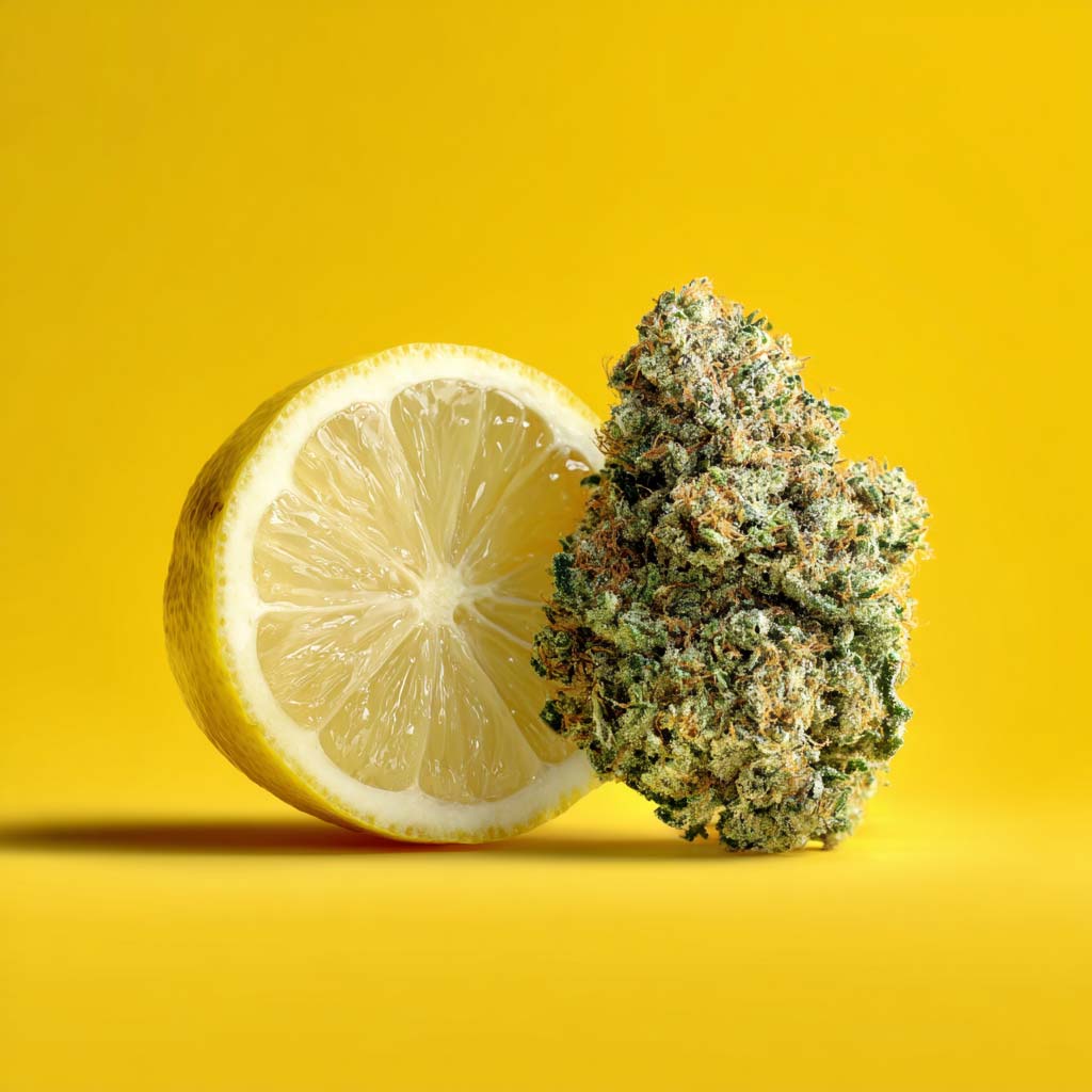 Cannazen Shop Cannabis Weed Sorte Aroma Geschmack Zitrone Lemon Frisch Munter Machen